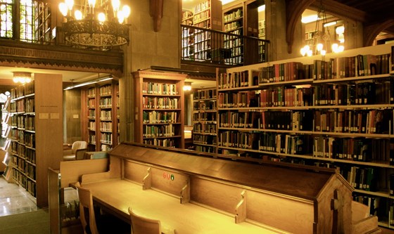 library Emmanuel College Cambridge University United Kingdom