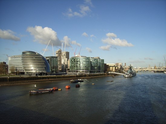 CITY VIEW ACROSS THE RIVER