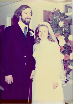 Val + Sam Wedding (Oct 1977)