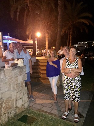 Cala D’Or fireworks - August 2017 - just one fun evening at the marina waiting for the fireworks  x 