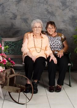Aunt Roberta and Grandma