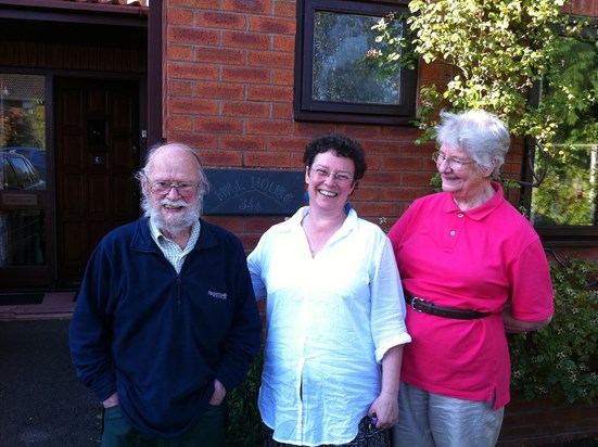 Douglas, Rachael and Shirley, Leominster