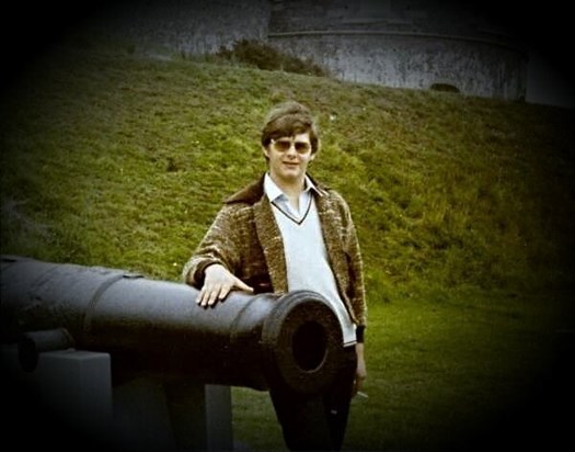 Mike at Cornwall  1978