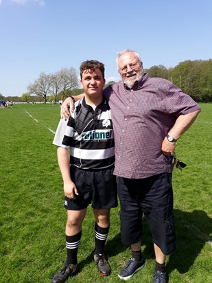 Grandson 2 Rugby Proud