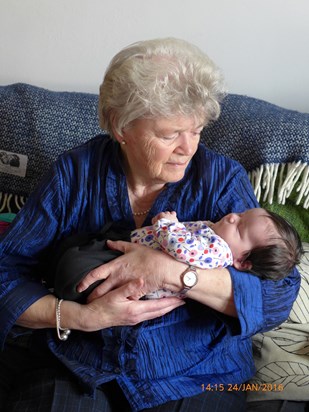 Becoming a Great Grandmother (GG!)