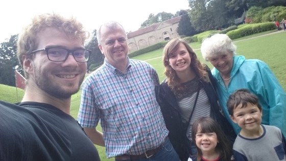 Grandma, Dad, William & Scarlett's visit to stay with us in 2017. Such lovely memories.