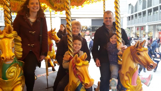 Boxing Day 2015 - more fun on the carousel! 