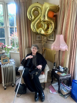 Mum Celebrating Her 85th!