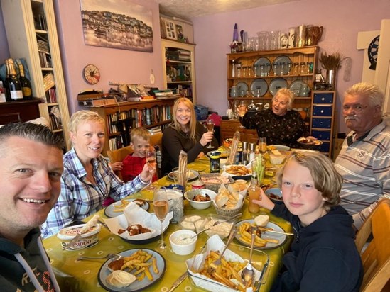 Jim. Clare, Matthew, Lauren, Hazel, John and William 