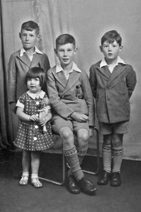 Mary, Leo, Jimmy & Bobby - July 1939.