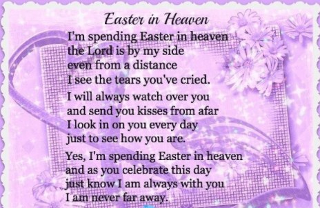 Happy Easter Elizabeth love from Emma Xxx