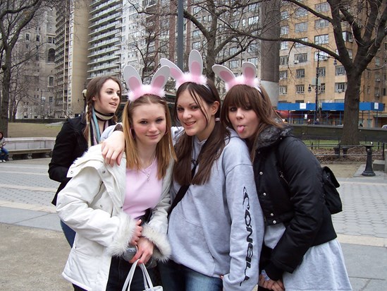 Easter bunnies in NYC