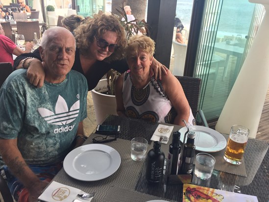 Dave, Lynn and Bev Mojacar 