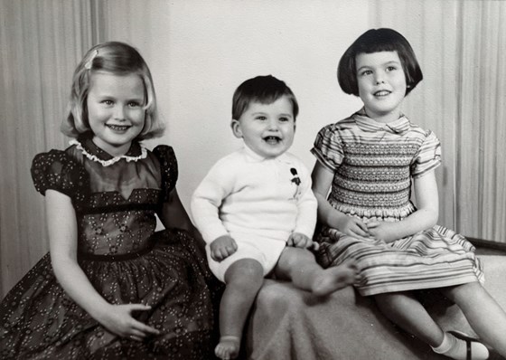 The young Coulsons - Shirley, Peter and Jenny