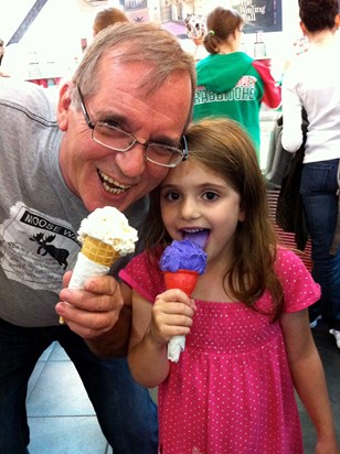 Ice cream with Emmy