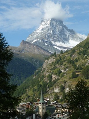 Matterhorn -  Aug 2010 (taken by N from his Zermatt hotel)