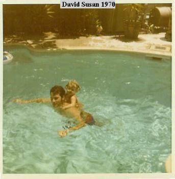 David Susan Swimming - 1970