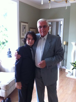 A very proud Grandad with his loving Grandson xxx