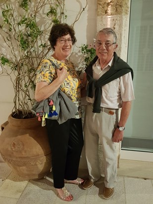Geraldine and Rino in Puglia 2018