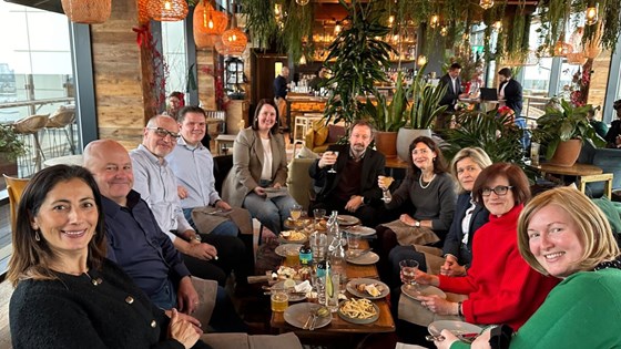 Christmas Gathering in London with The IC Global Fellows and close IC community members, December 2023
