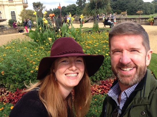 New hat, first outing - day trip to Osborne House - Mike G 