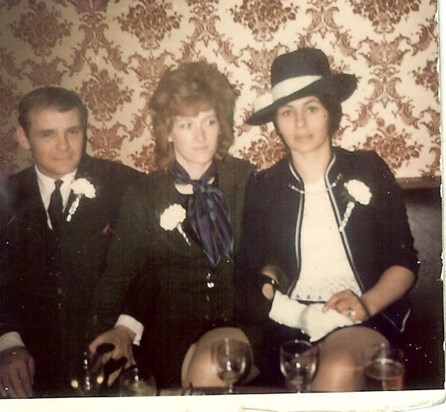 Paddy, brother Leo, and her sister Catherine