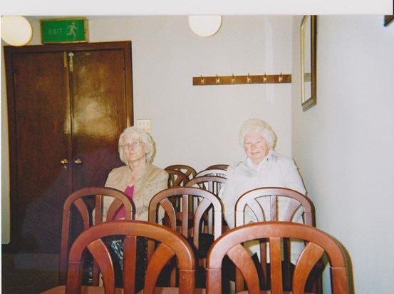 Mum with her Aunt Marie 2005