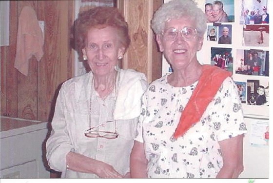Sisters, Betty and Lynn!        from Bonnie