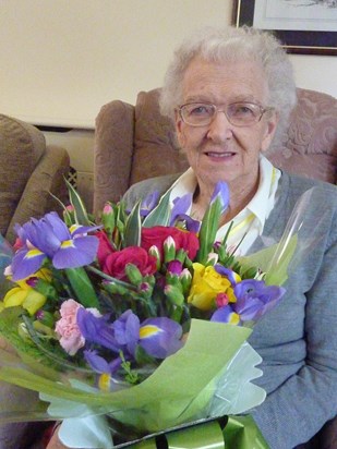 Joan's 90th Birthday in 2014