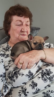 Grandma with Tilly ❤