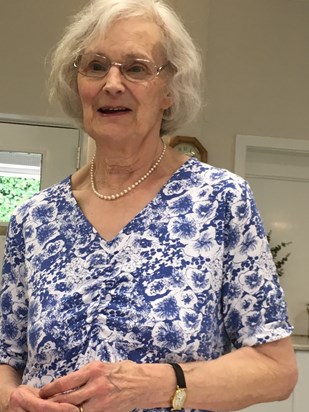 Auntie Rae at her 80th party.