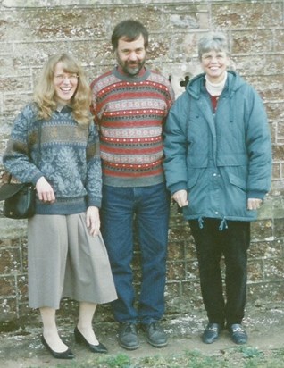 Roz, Steve and Lorna in Torquay