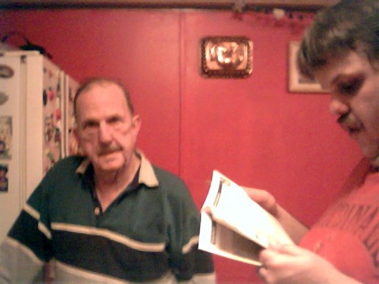Dad and Mark 2005