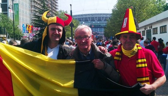 Wembley 2012 England-Belgium
