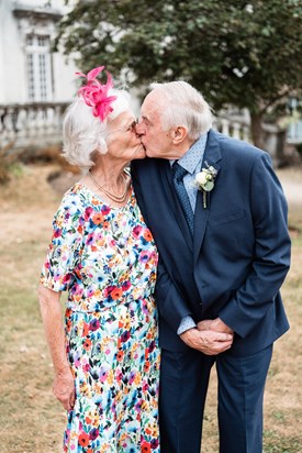 Joan and Eric at Lauren and Alastair's wedding - July 2018