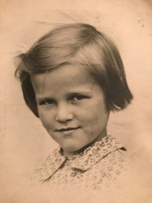 Mum as a child