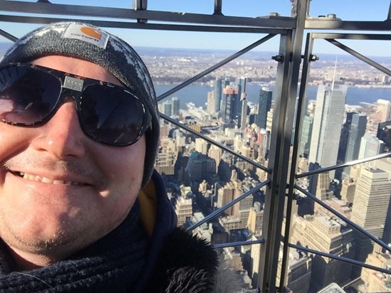 Top of the EMpire State Building - Jan 2017