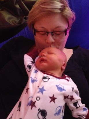 cuddles in the sensory room