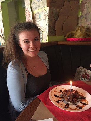 16th birthday Dublin, Mexican chocolate pudding