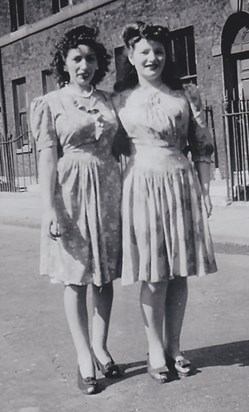 Barbara and her sister Tessa