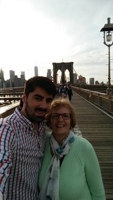 Brookland Bridge NYC Aiden and Mum??