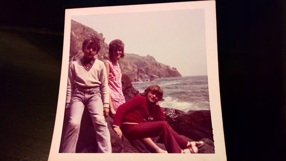 John, Aunt Jane and Me.... The Lizard, Cornwall 1970 ish