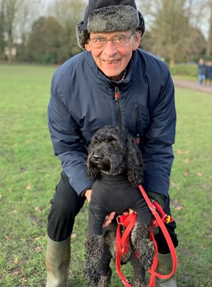 Dave with Tizzy December 2019