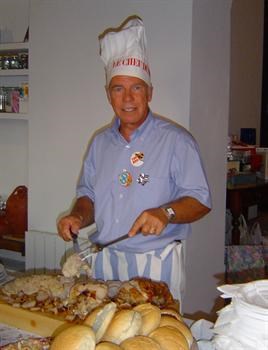 The chef at his 60th