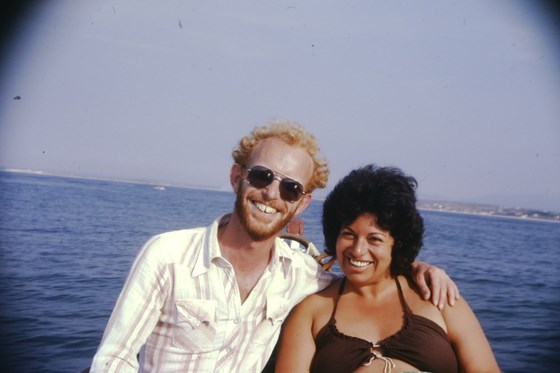 July 1978. Portimao, Algarve. First summer holiday together