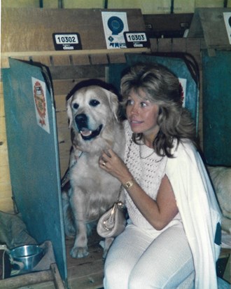 Dog show circa 1980
