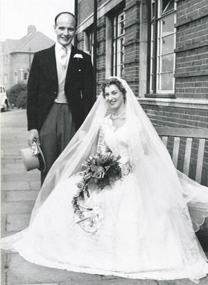 Wedding bells, September 1959