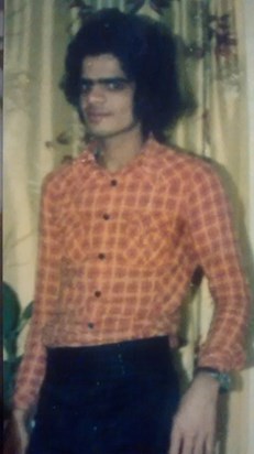 Arjan in the 70s"