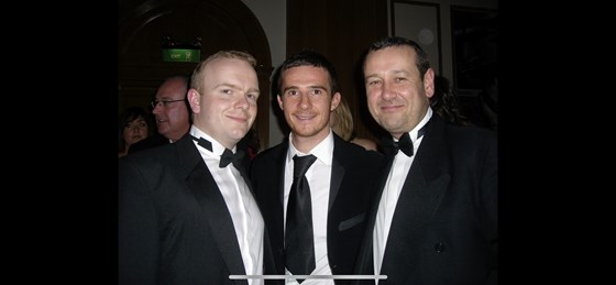 Rangers Charity Foundation Ball - Nov 2008 - where we knew hardly any players.