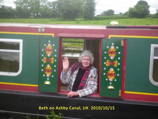 2013/06/15 Beth on Ashby Canal